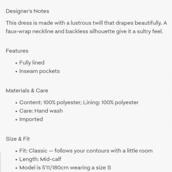 Blue Aritzia Midi Dress - Picture 4 of 4